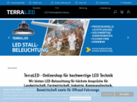 terra-led.at Webseite Vorschau
