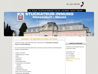 stuckateur-innung-duesseldorf.de Webseite Vorschau