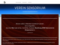 vereinsensorium.org Webseite Vorschau