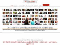 procorde.net Webseite Vorschau