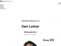 danileitner.ch Webseite Vorschau