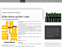muenchner-heldentheater.de Webseite Vorschau