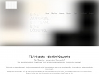team-sechs.de Webseite Vorschau