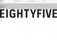 eightyfiveclo.com Webseite Vorschau