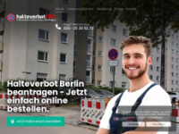 halteverbot-beantragen-berlin.de Webseite Vorschau