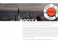 moccca.com Webseite Vorschau