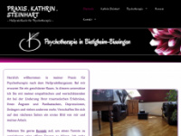 psychotherapie-steinhart.de Webseite Vorschau