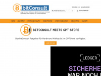 bitconsult.ch Webseite Vorschau