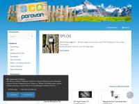 paravan-shop.ch Webseite Vorschau