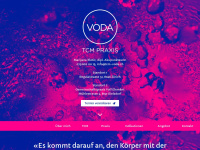 tcm-voda.ch Webseite Vorschau
