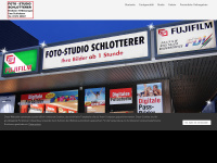 fotoschlotterer.de Webseite Vorschau