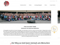 franz-von-assisi-schule.de Webseite Vorschau