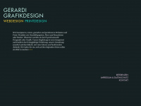gerardi-grafikdesign.de Webseite Vorschau