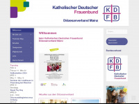 frauenbund-dv-mainz.de Webseite Vorschau