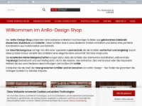 anro-design-shop.de Webseite Vorschau
