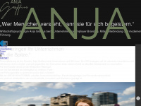 anjagraffius.com Webseite Vorschau