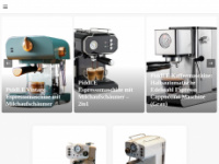kaffeearts.de Webseite Vorschau