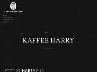 kaffee-harry.com Webseite Vorschau