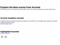 acronis.events Thumbnail