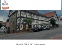 sleep-and-eat.de Webseite Vorschau