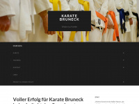 karate-bruneck.it Webseite Vorschau