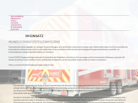 mundus-einsatzstellenhygiene.eu Webseite Vorschau