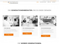 weber-generationen.de Webseite Vorschau