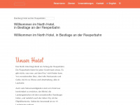 north-hotel.com Webseite Vorschau