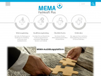 mema-fachkraft.de Webseite Vorschau
