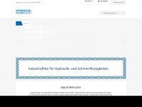 hydraulikfiltershop.com Webseite Vorschau