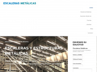 escalerasmetalicasbogota.com.co Webseite Vorschau