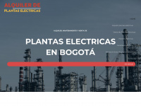 alquilerplantaselectricasbogota.com.co Webseite Vorschau