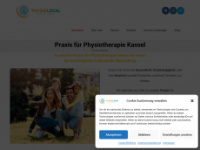 physiolocal.de Webseite Vorschau