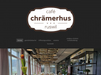 cafe-chraemerhus.ch Webseite Vorschau
