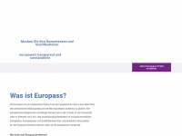 europass.li Webseite Vorschau