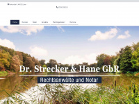 strecker-hane.de Webseite Vorschau