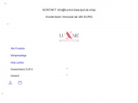 luxme-beautyclub.shop Webseite Vorschau
