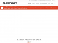 carbon-production.com Webseite Vorschau