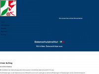 datenschutzinstitut.nrw Webseite Vorschau