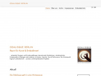 odalisque-berlin.com Webseite Vorschau