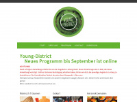 young-district.ch Webseite Vorschau