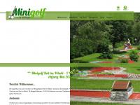 minigolf-reitimwinkl.de Webseite Vorschau