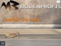 mb-bodenprofis.de Webseite Vorschau
