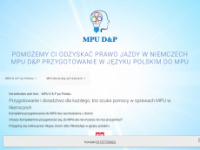 mpu-po-polsku.de Webseite Vorschau