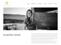 jacqueline-straub.de Webseite Vorschau