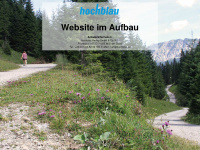 hochblau-magazin.de Webseite Vorschau