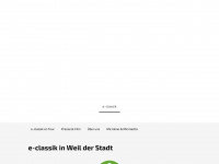 e-classik.de Webseite Vorschau