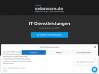 sebaware.de Webseite Vorschau