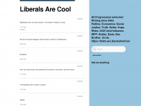 liberalsarecool.com Webseite Vorschau