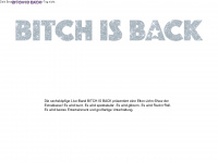 bitch-is-back.de Webseite Vorschau
